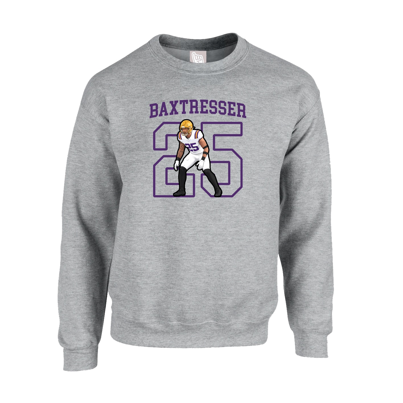 Fleece Crew — Shirsey in Grey