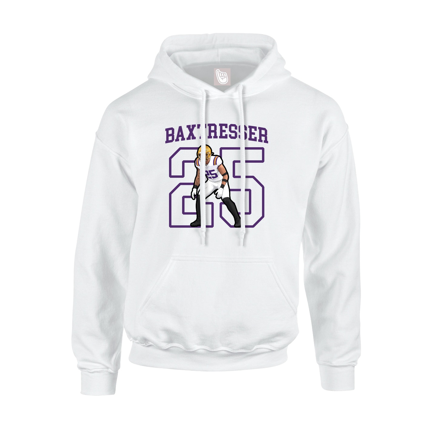 Youth Hoodie — Shirsey in White