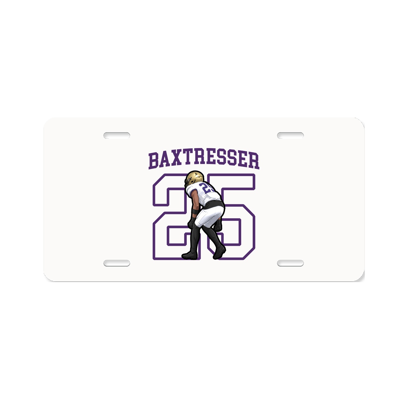Aluminum License Plate