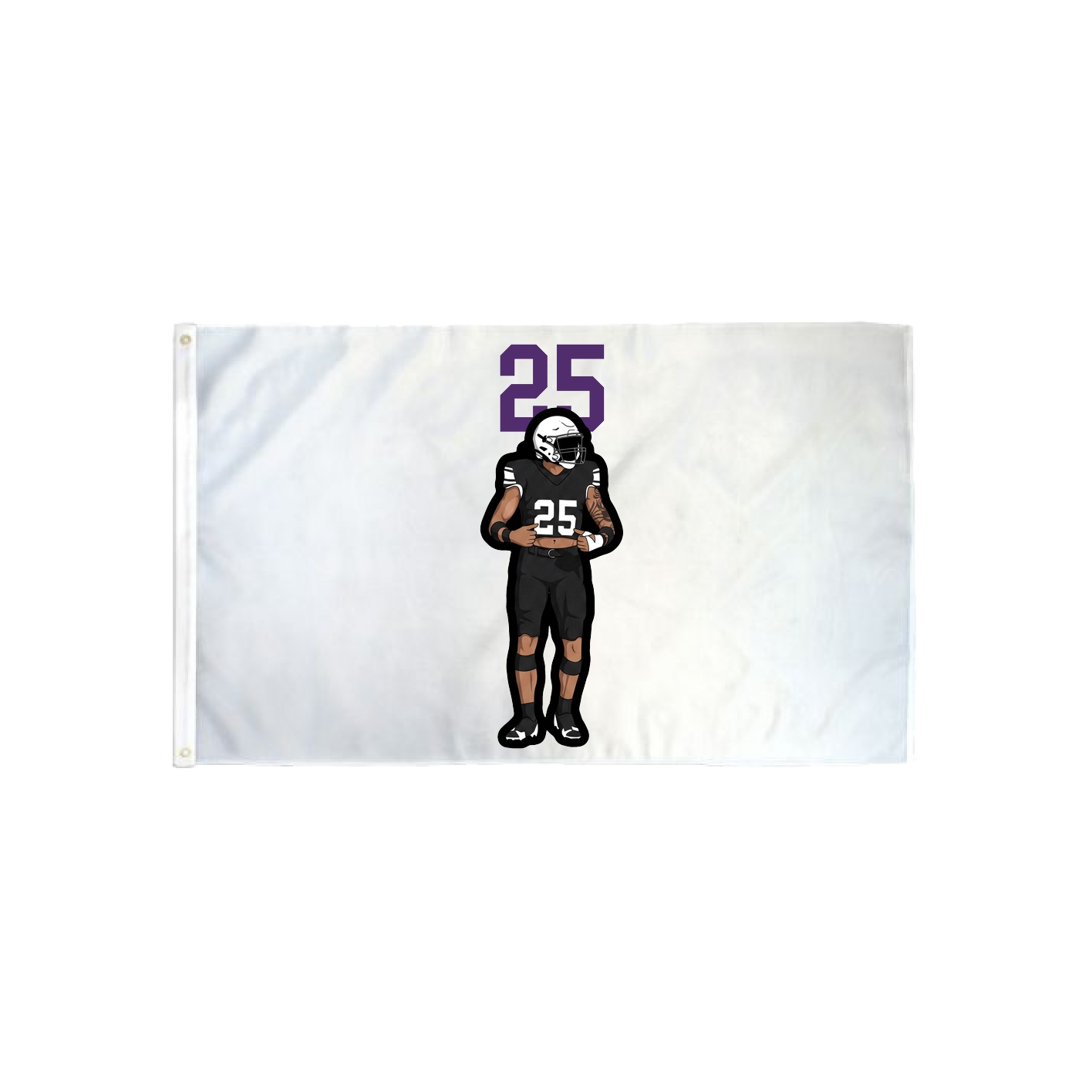 3x5 Flag — Number Top in Classic