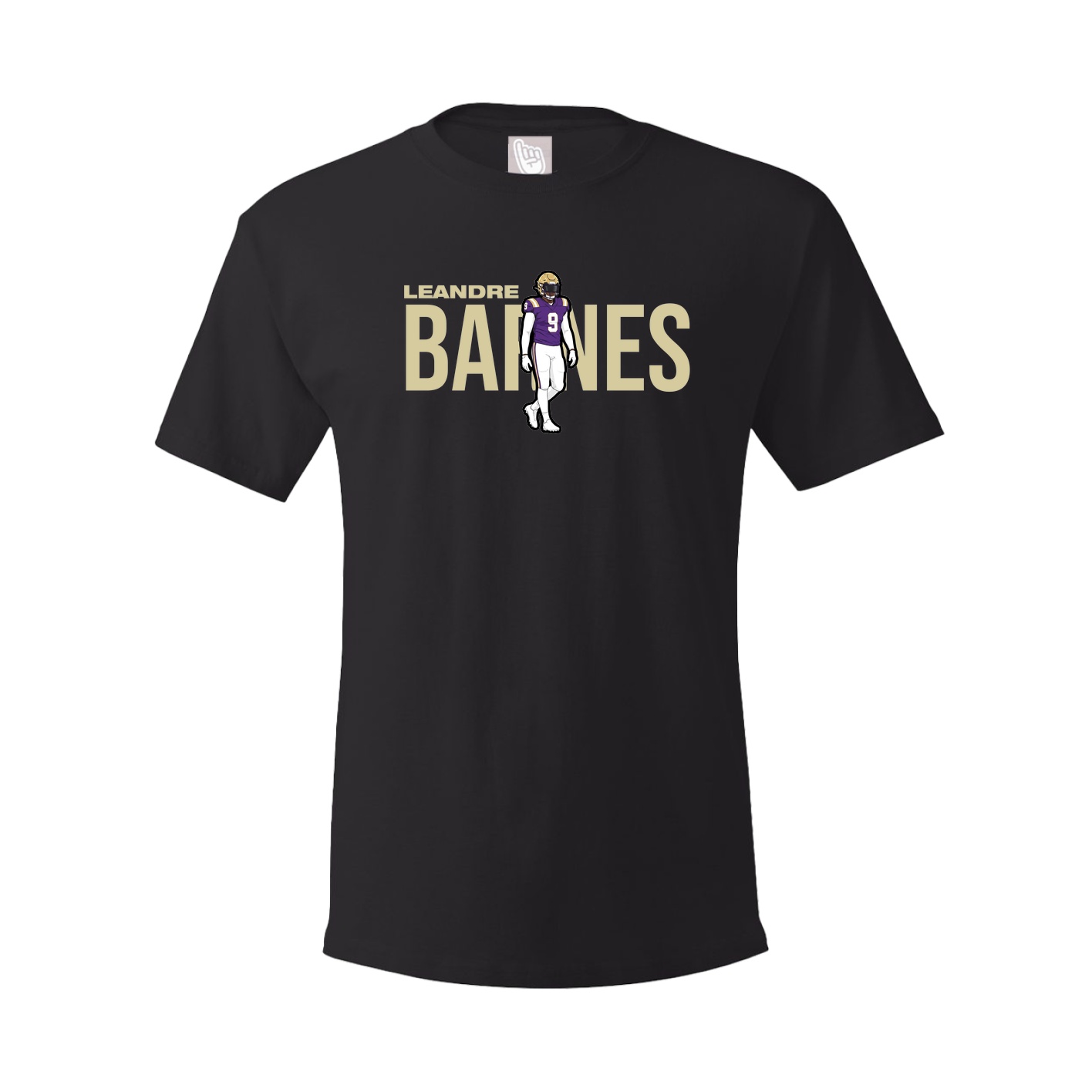 Tee — Player Name in Black