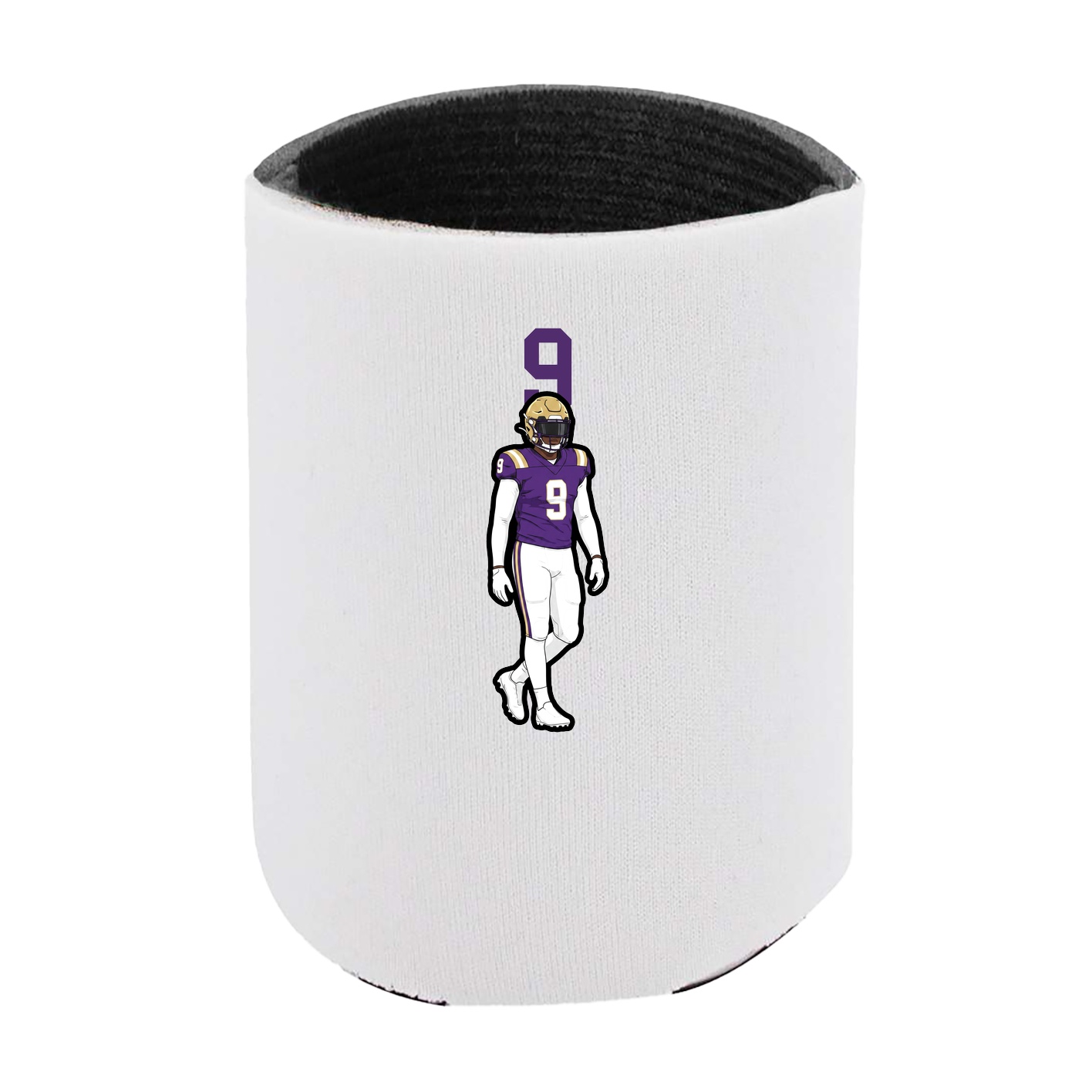 Can Holder — Number Top in White