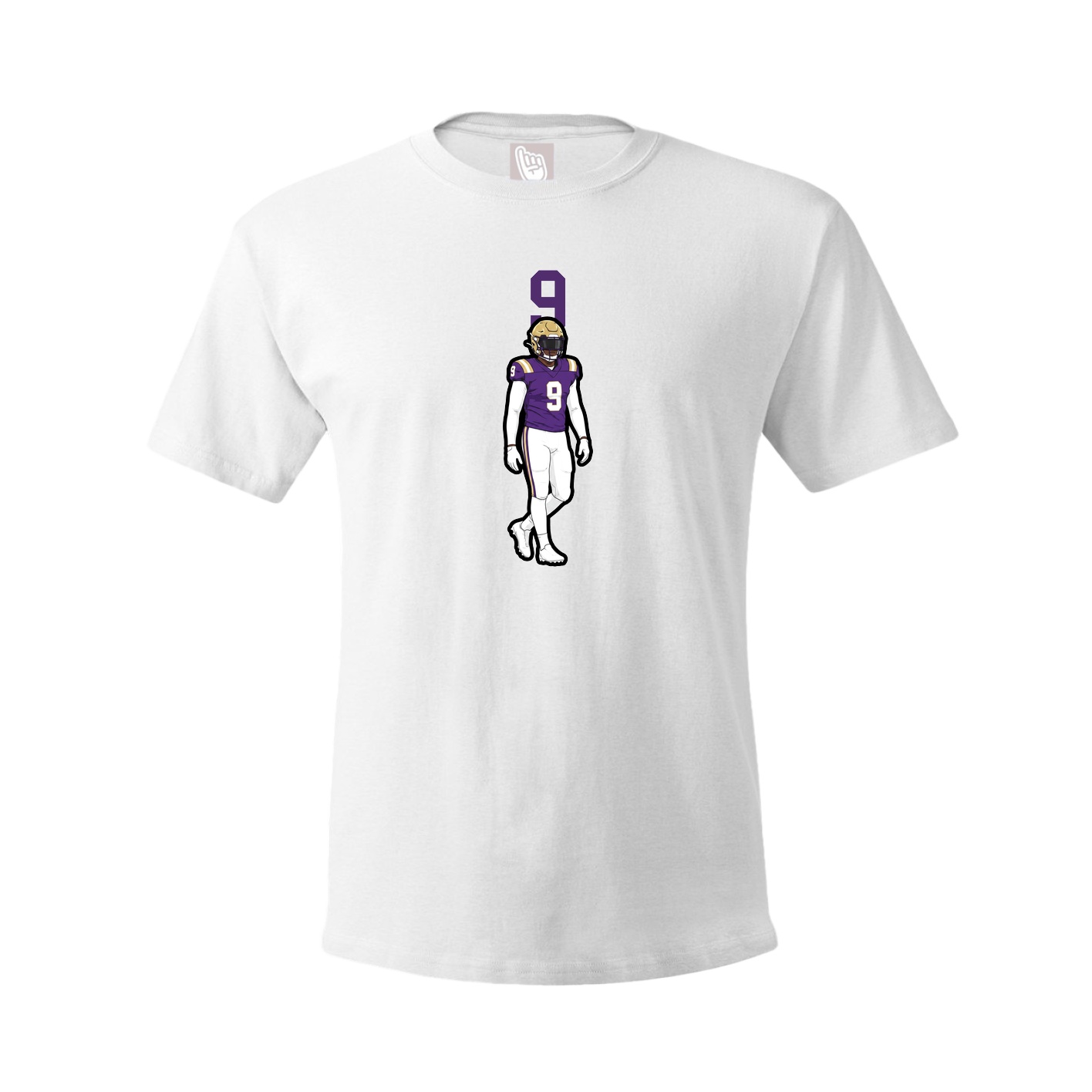 Tee — Number Top in White