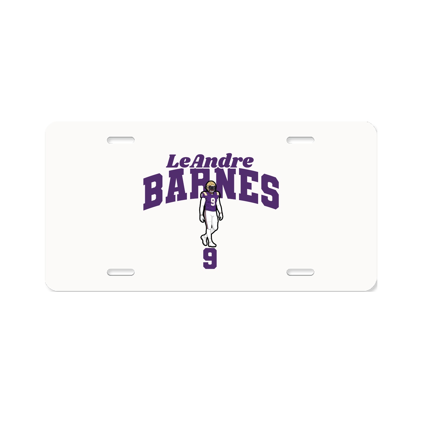 License Plate — Signature Arch in Classic