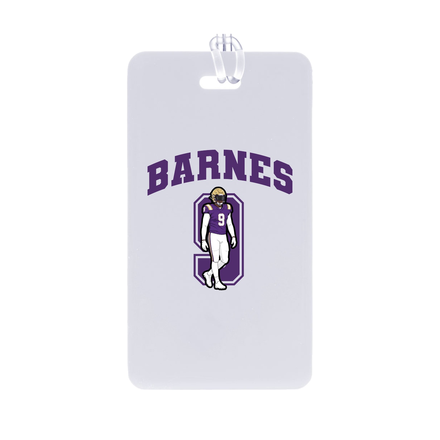 Bag Tag — Number in Classic