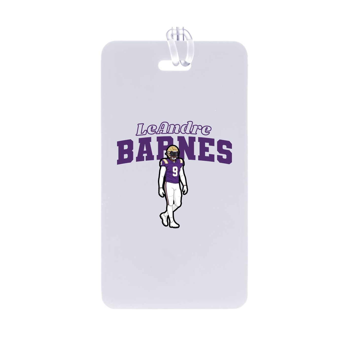 Bag Tag — Name Arch in Classic