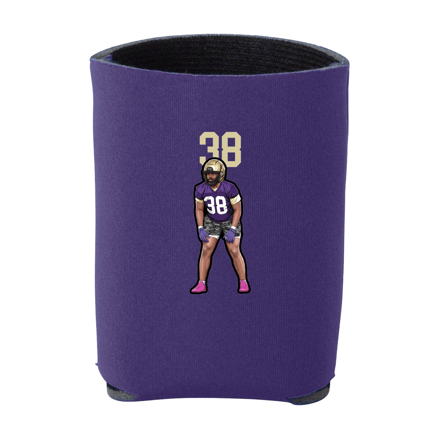 Can Holder — Number Top in Purple