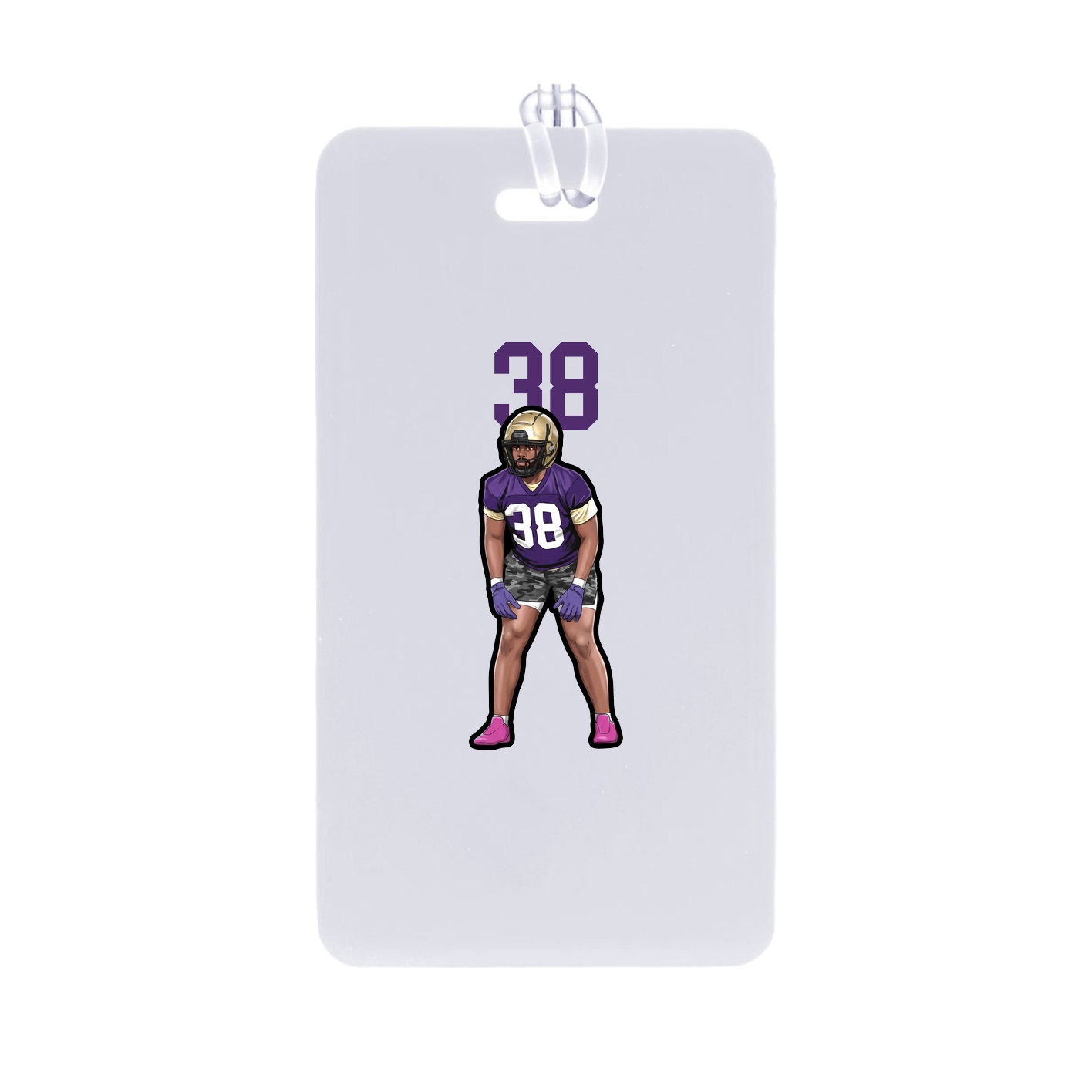 Bag Tag — Number Top in Classic