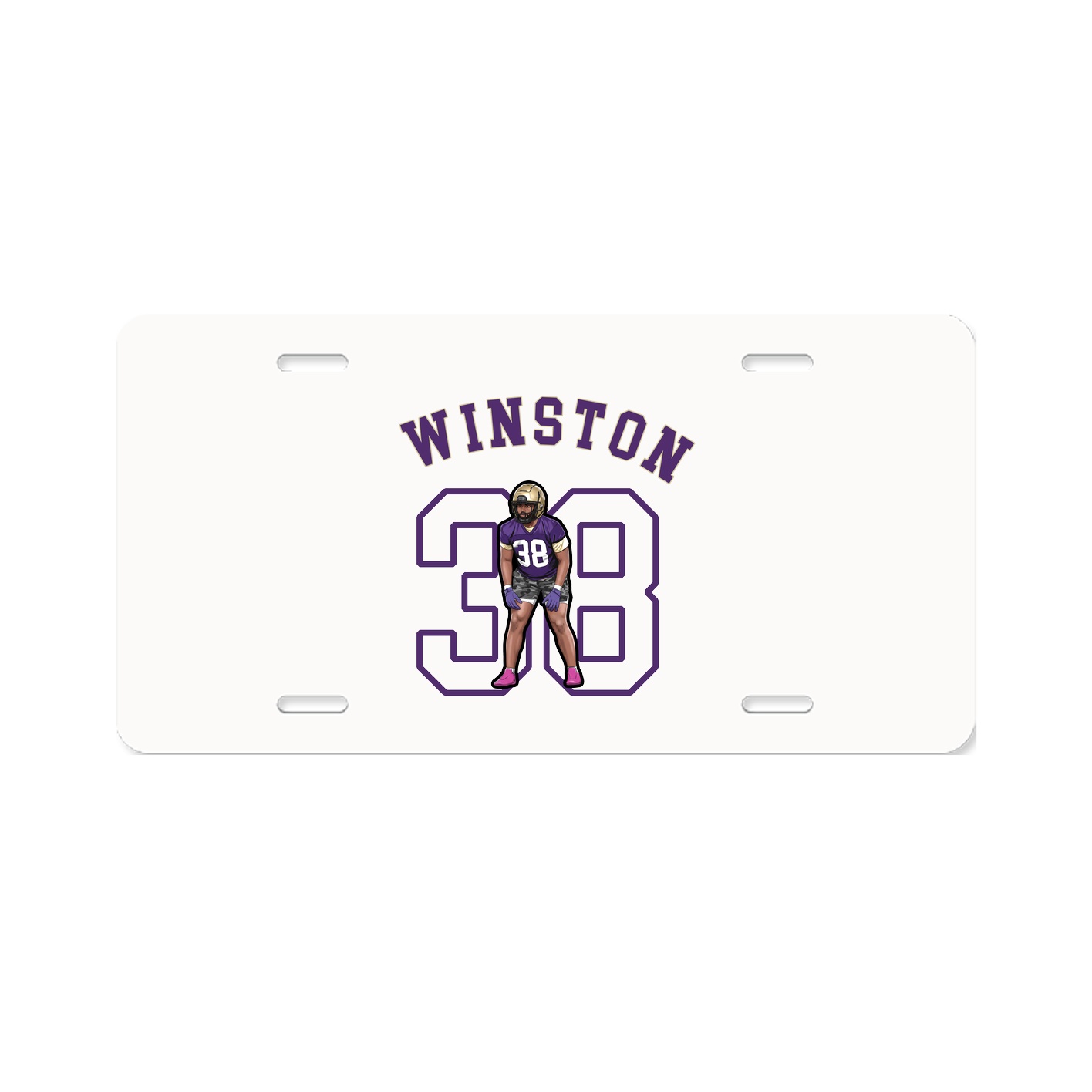 License Plate — Shirsey Arch in Classic