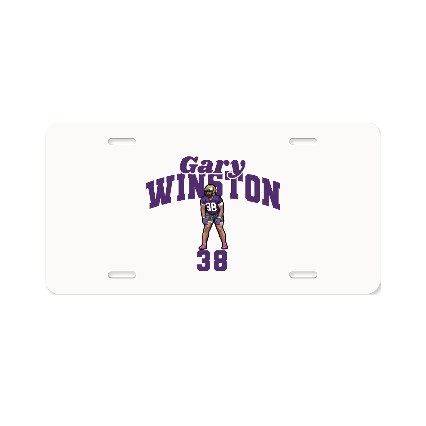 License Plate — Signature Arch in Classic