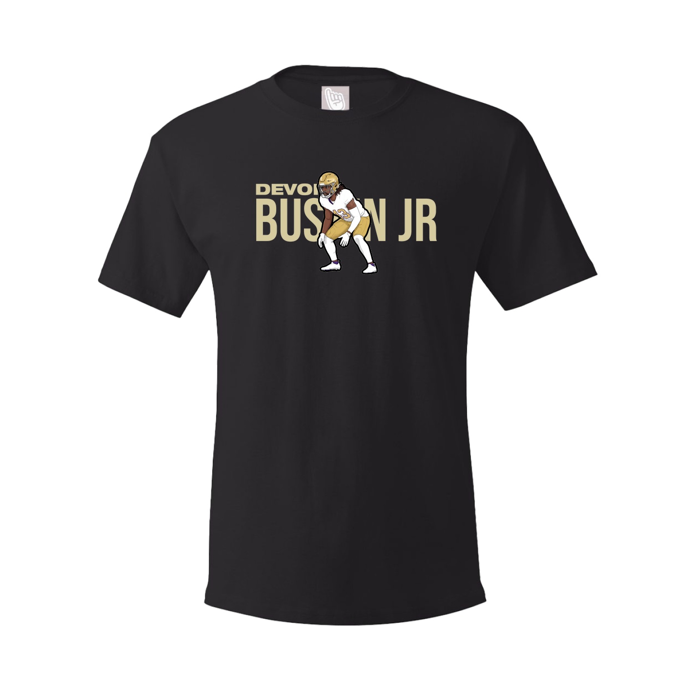 Tee — Player Name in Black