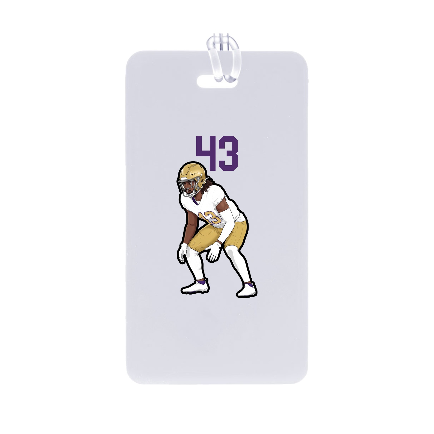 Bag Tag — Number Top in Classic