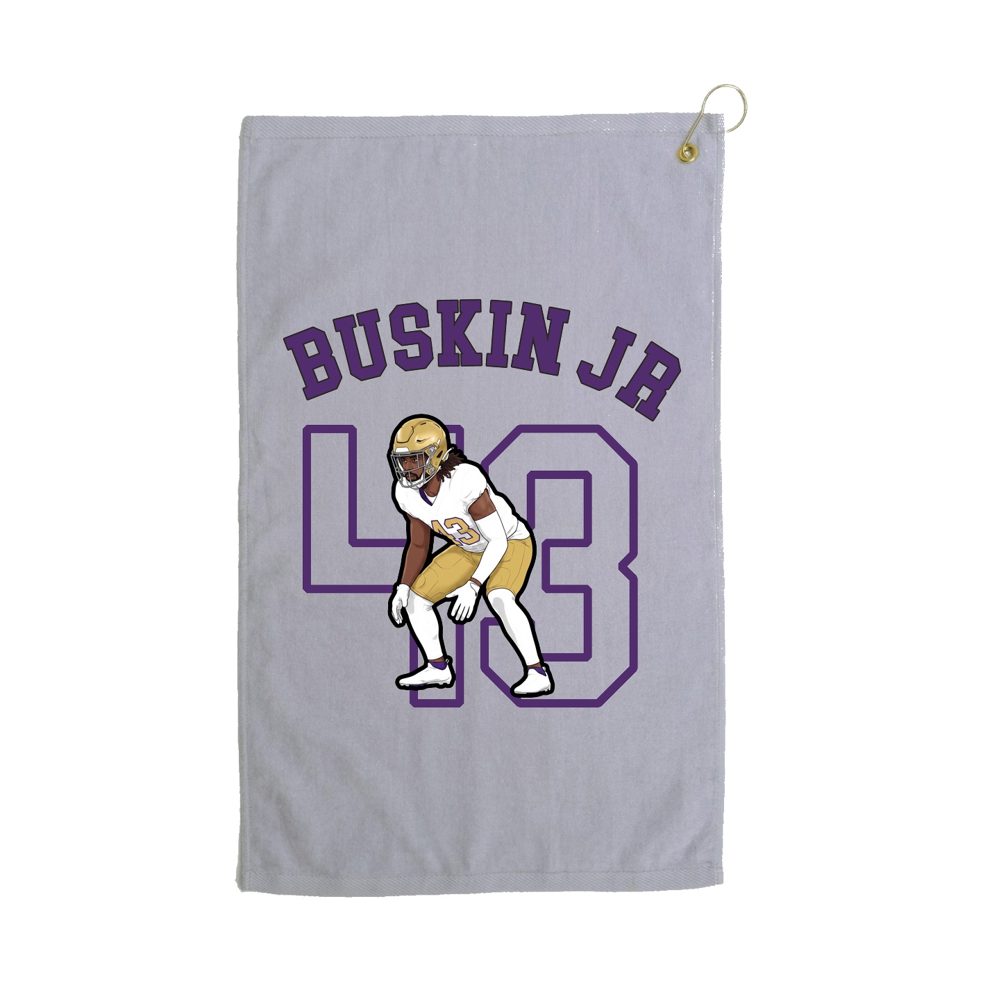 Golf Towel — Shirsey Arch in Grey