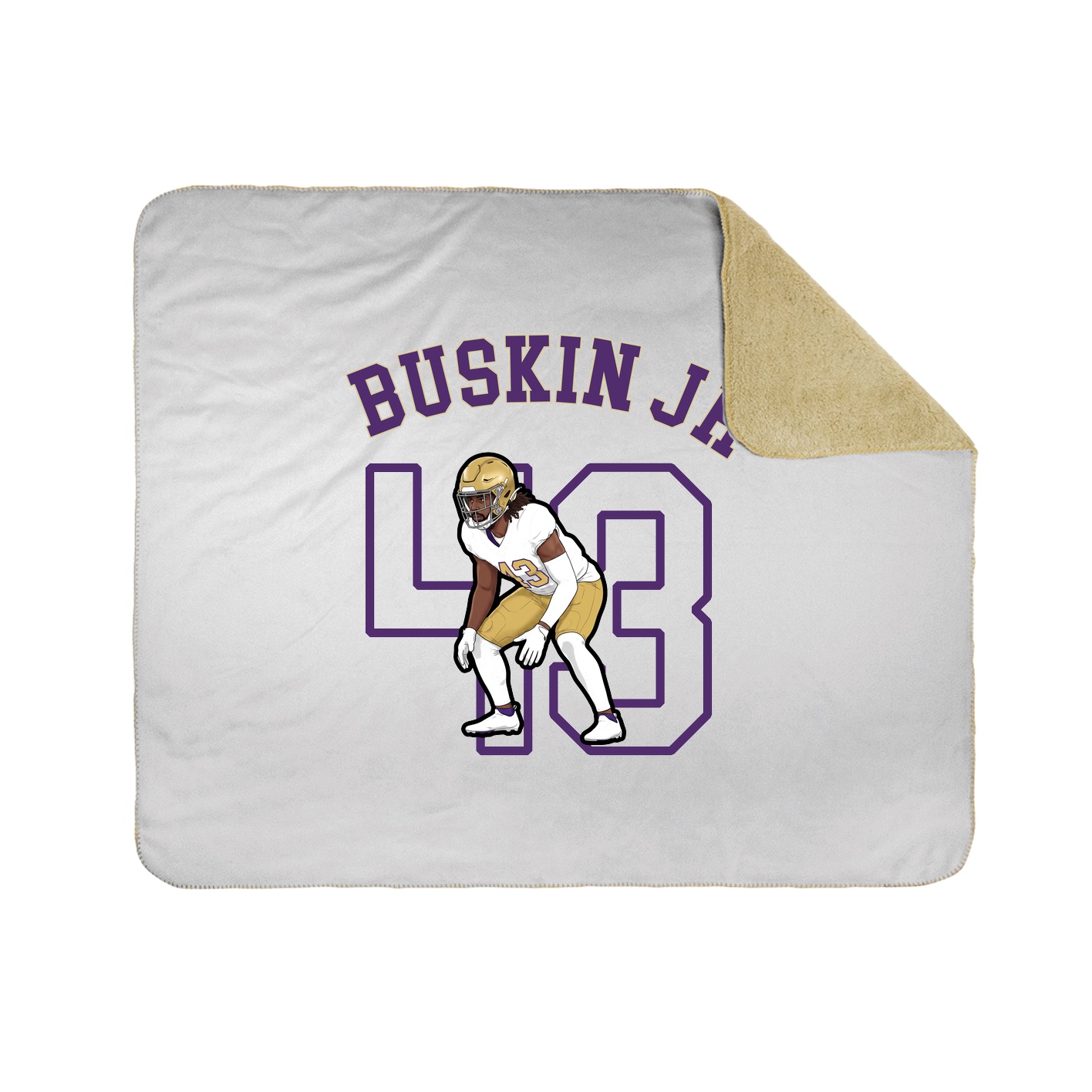 Throw Blanket — Shirsey Arch in White