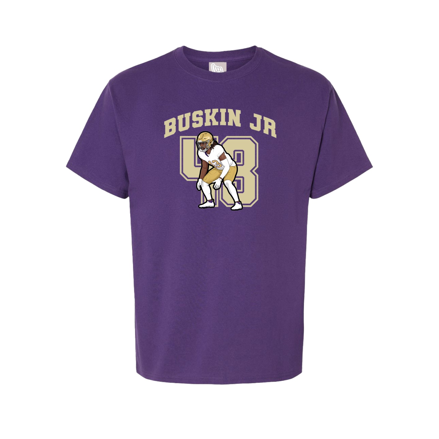 Tee — Number in Purple
