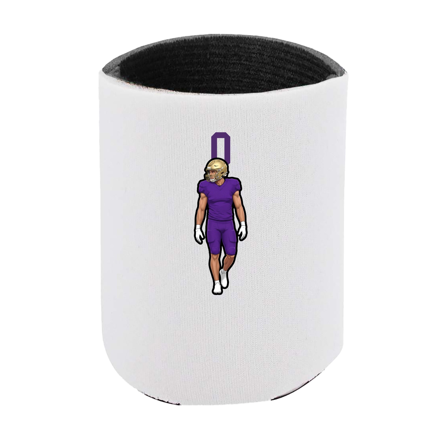 Can Holder — Number Top in White