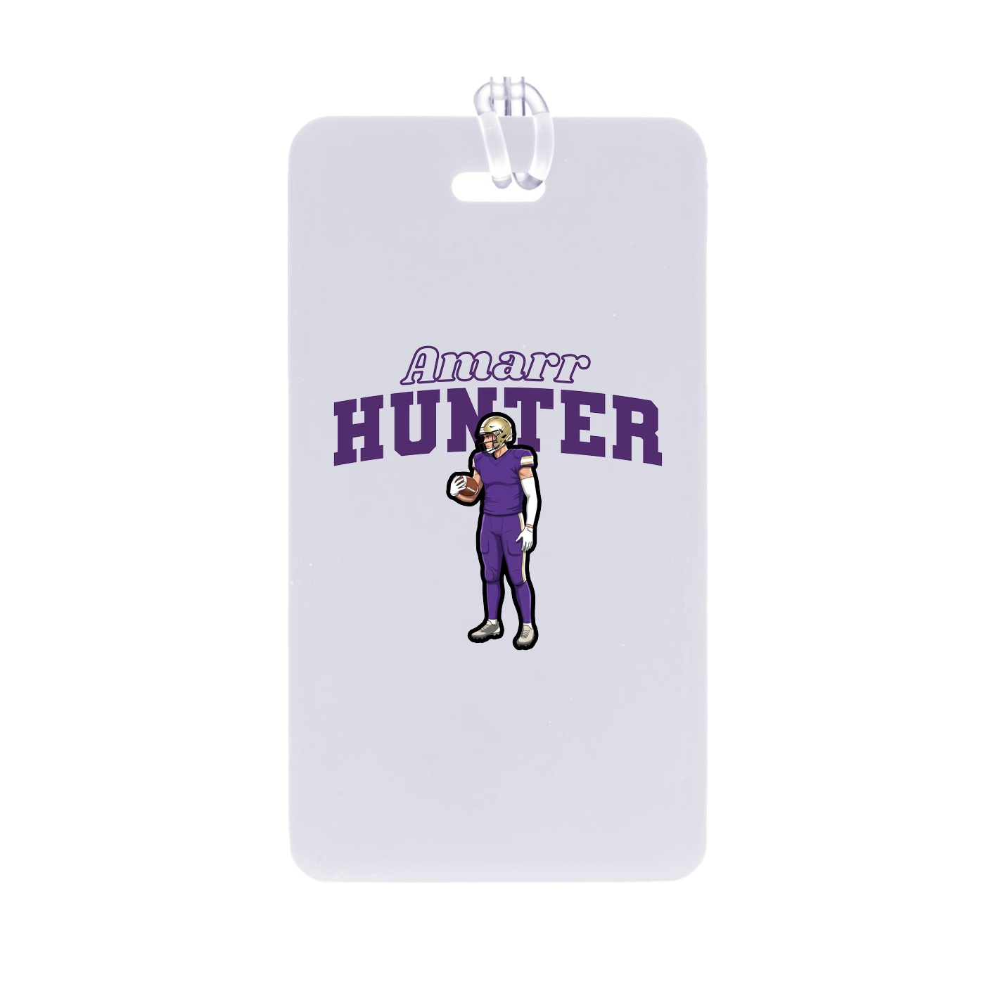 Bag Tag — Name Arch in Classic