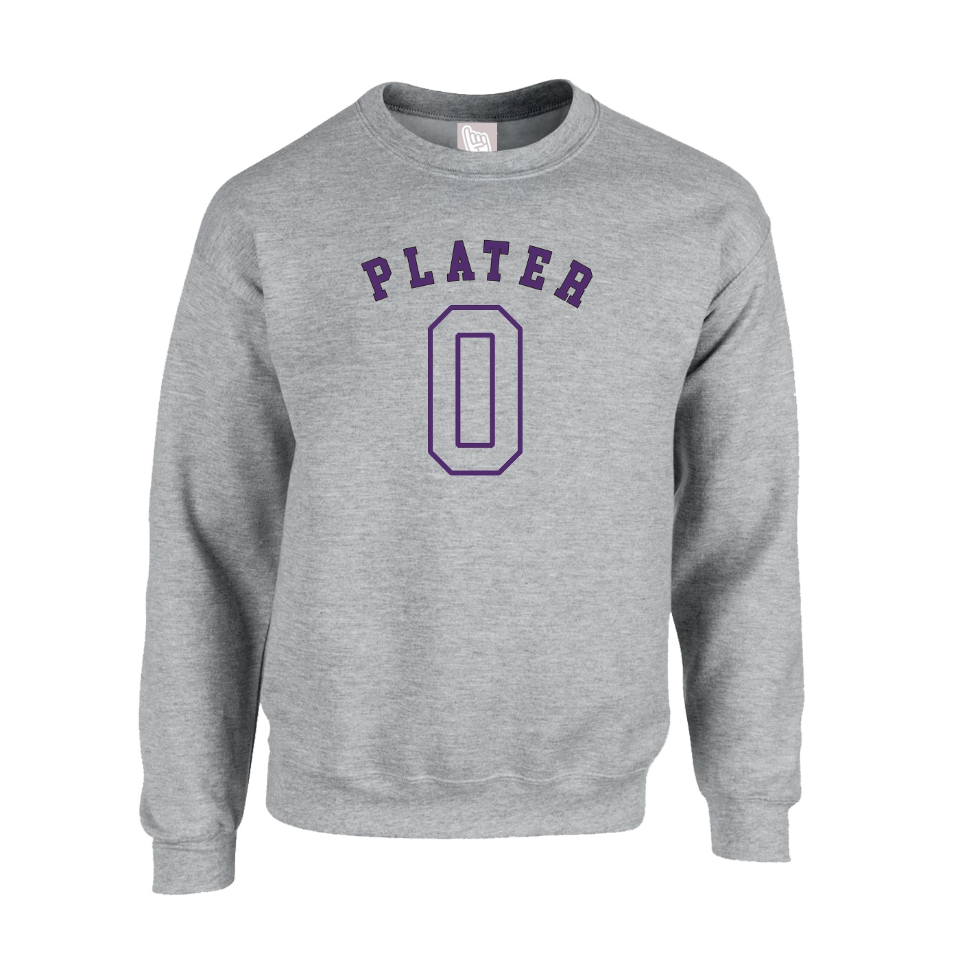 Fleece Crew — Shirsey Arch in Grey