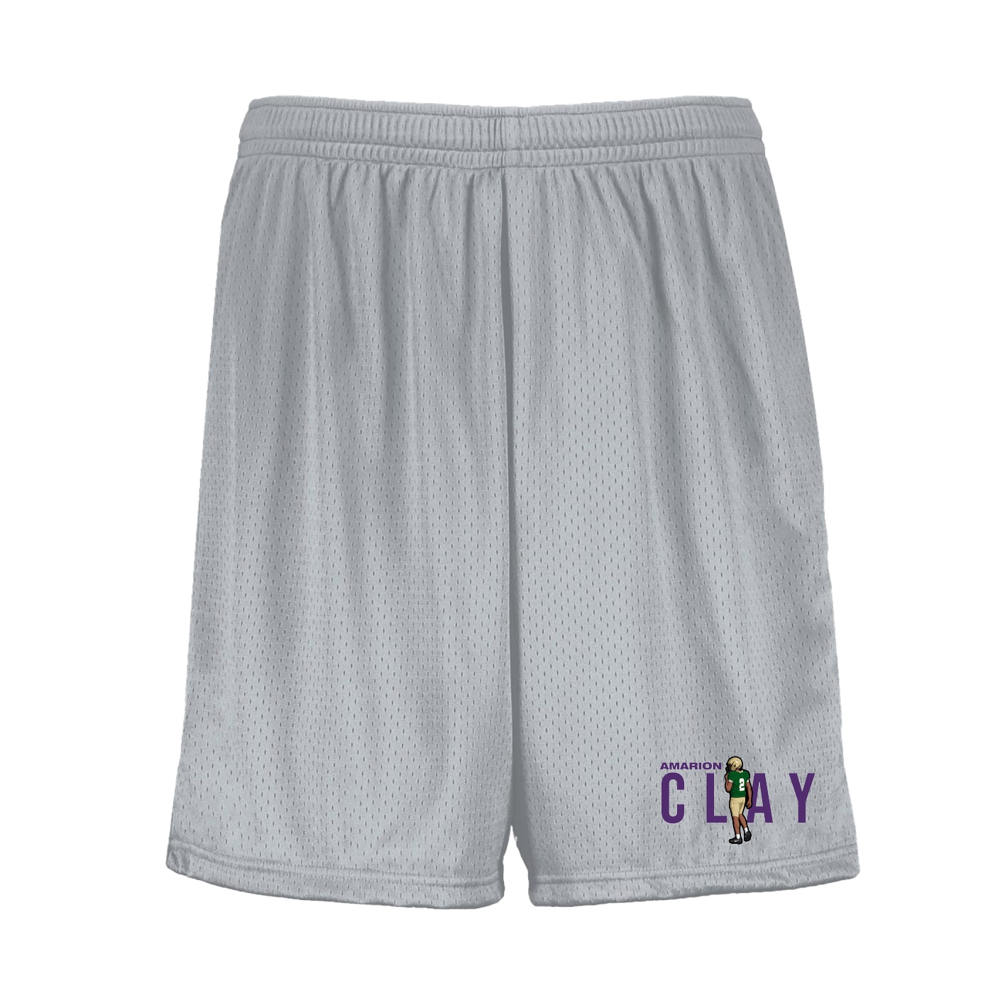 Shorts — Player Name in Silver