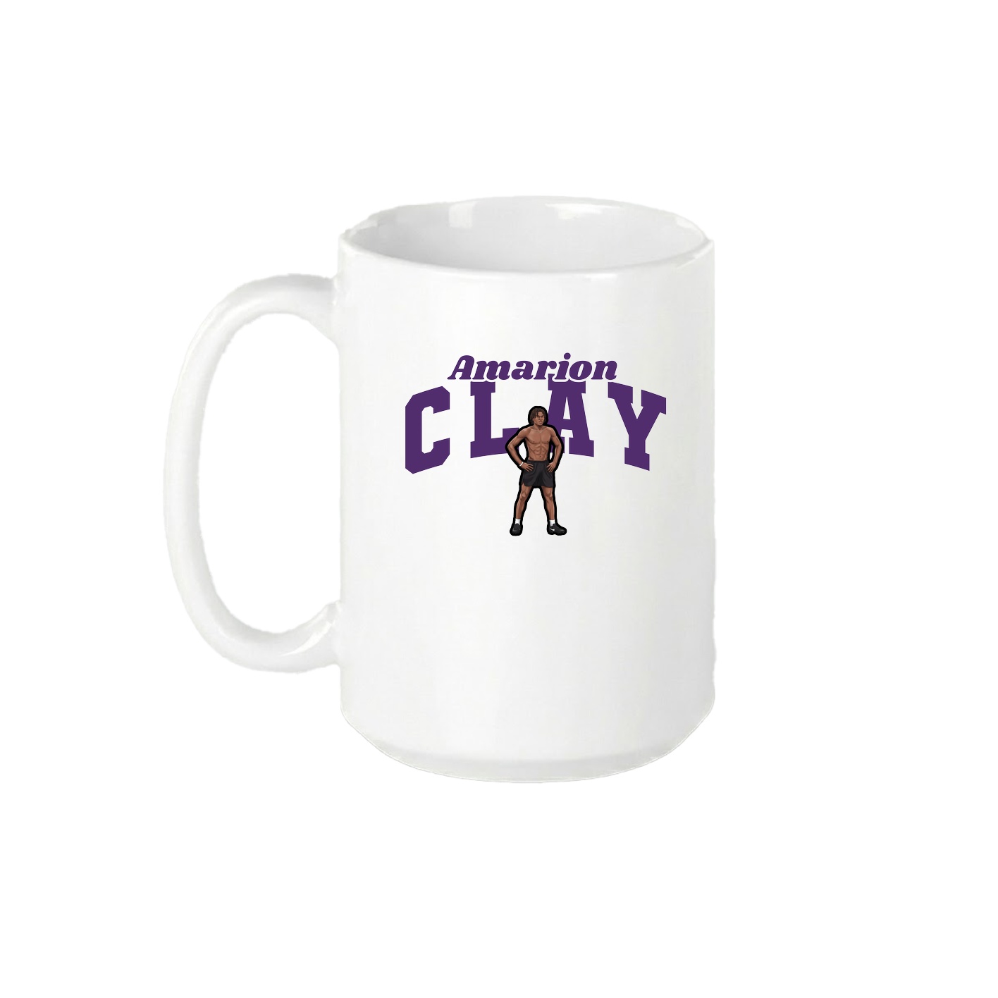 15oz Coffee Mug — Signature Arch in White