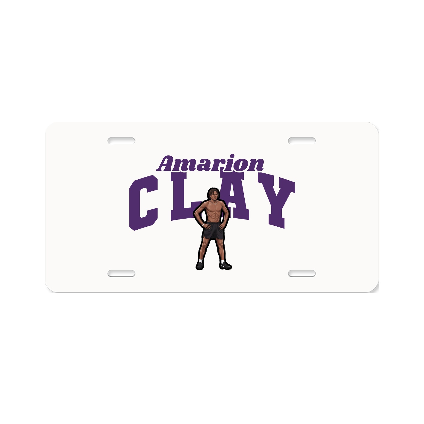 License Plate — Signature Arch in Classic