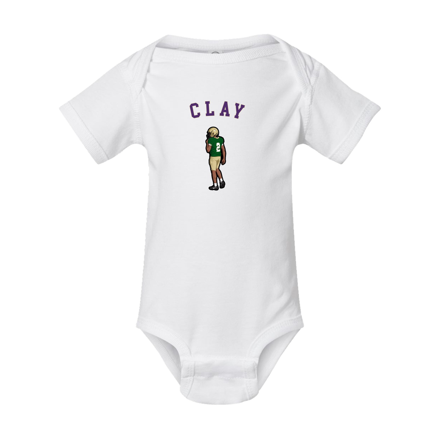 Baby Onesie — Shirsey Arch in White