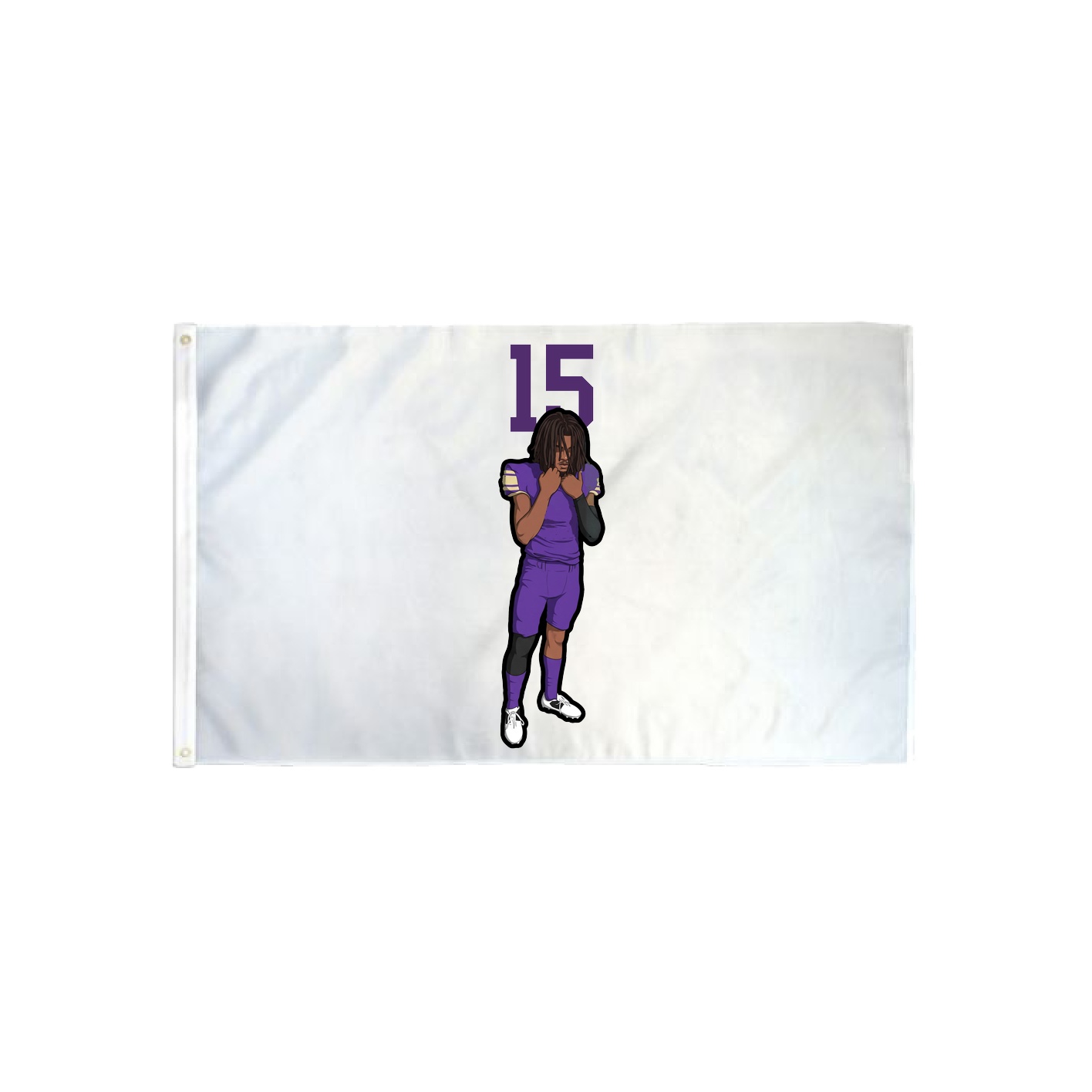 3x5 Flag — Number Top in Classic