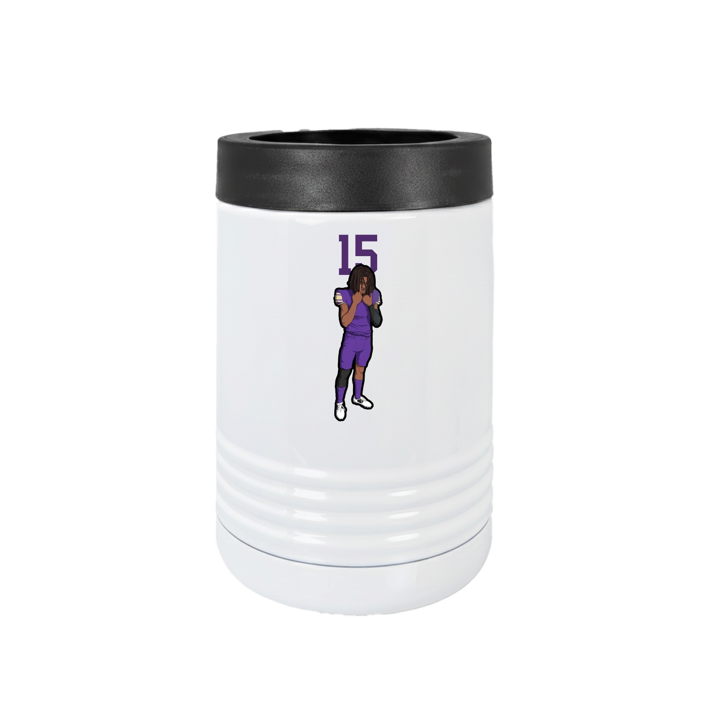Beverage Holder — Number Top in White