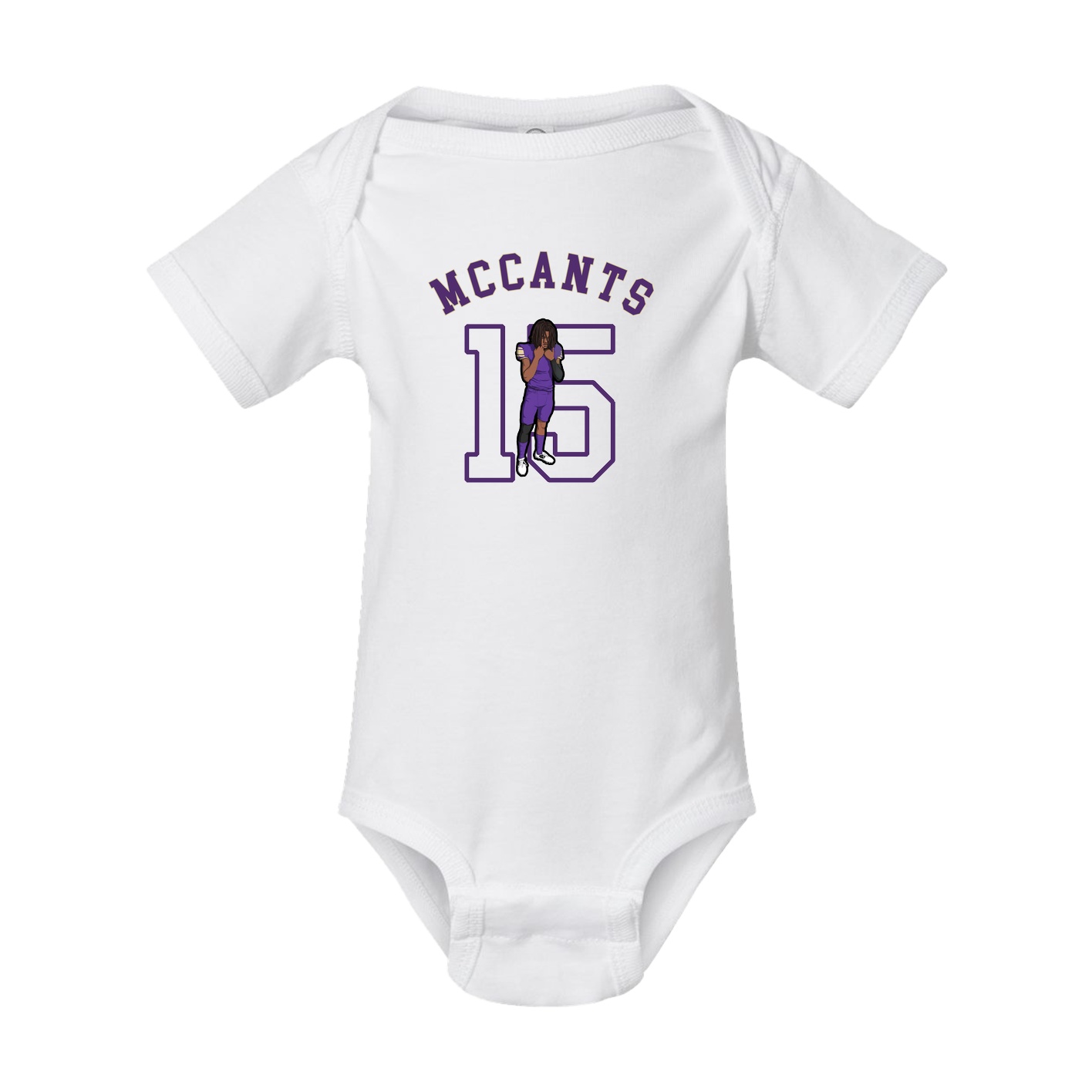 Baby Onesie — Shirsey Arch in White