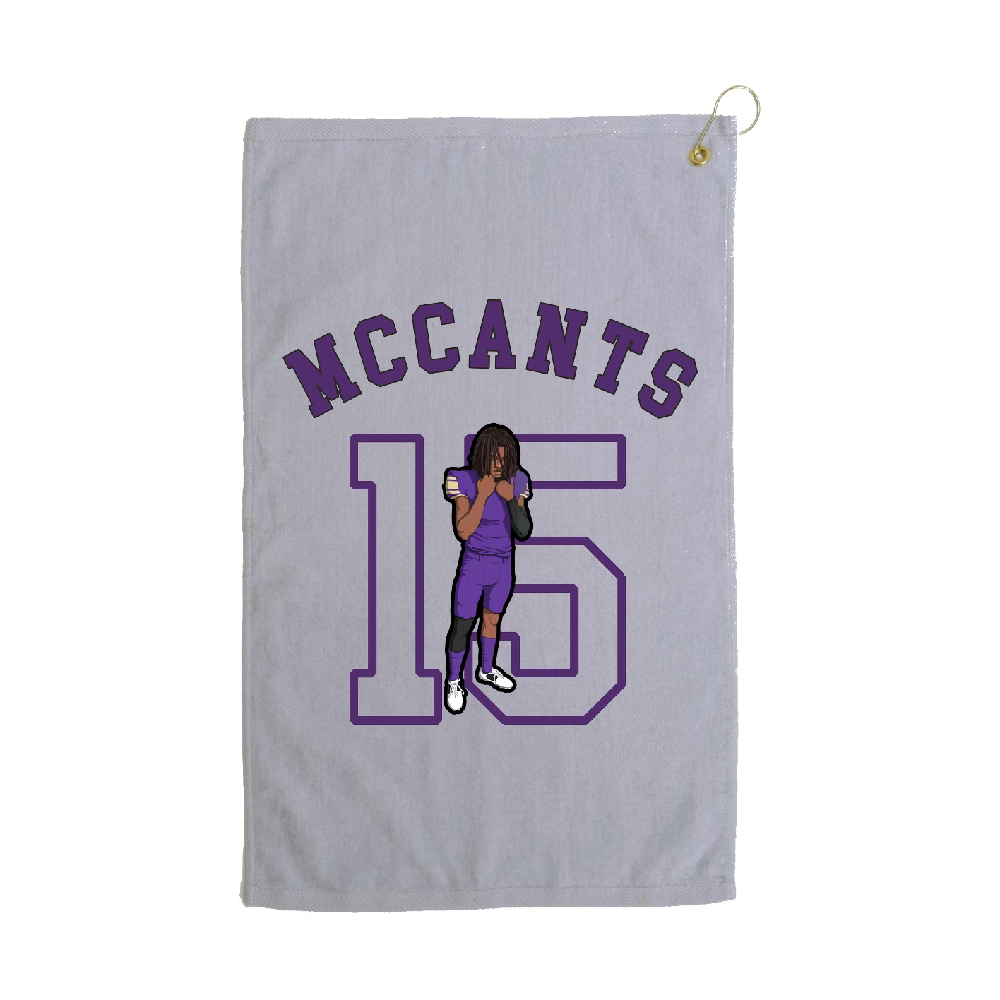 Golf Towel — Shirsey Arch in Grey