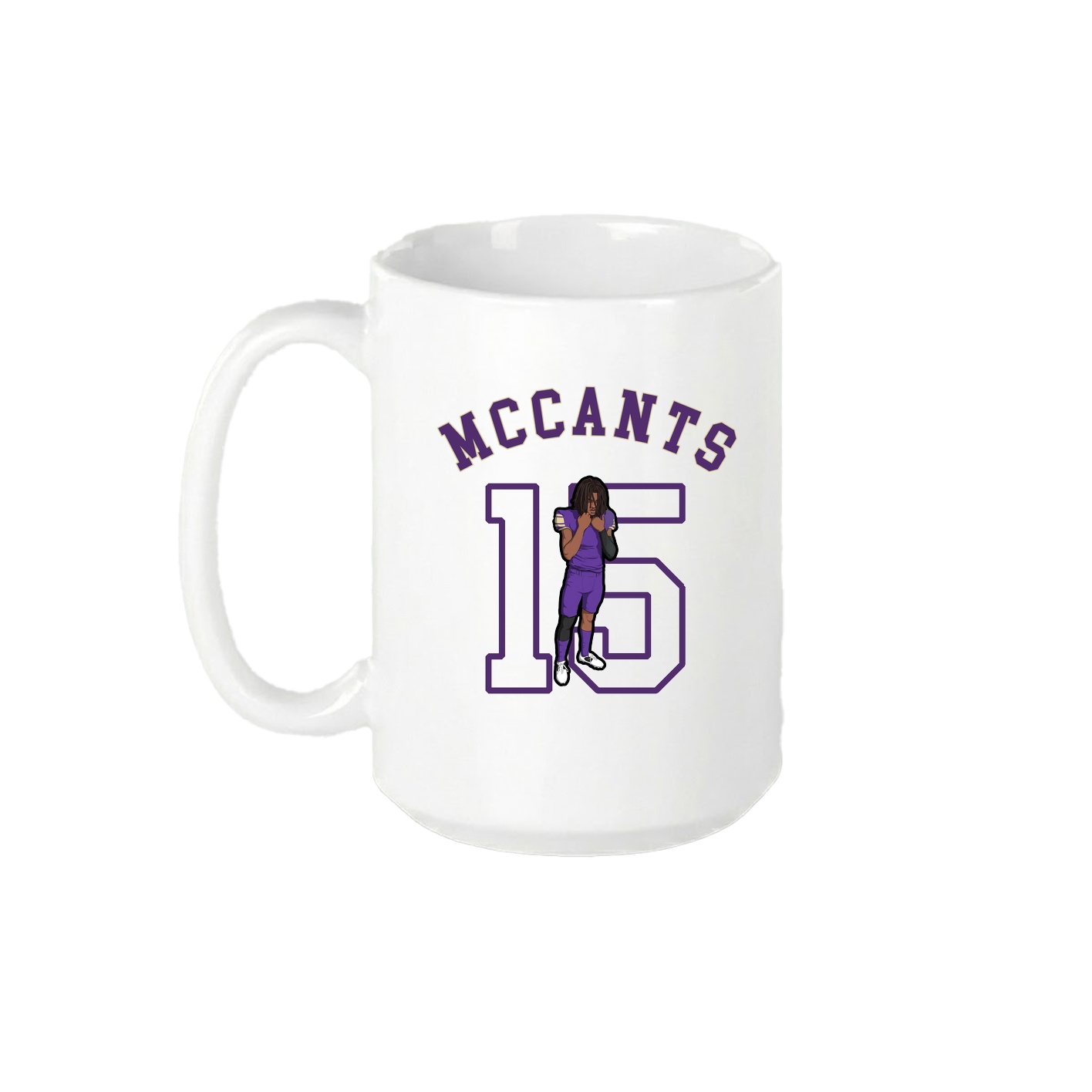 15oz Coffee Mug — Shirsey Arch in White