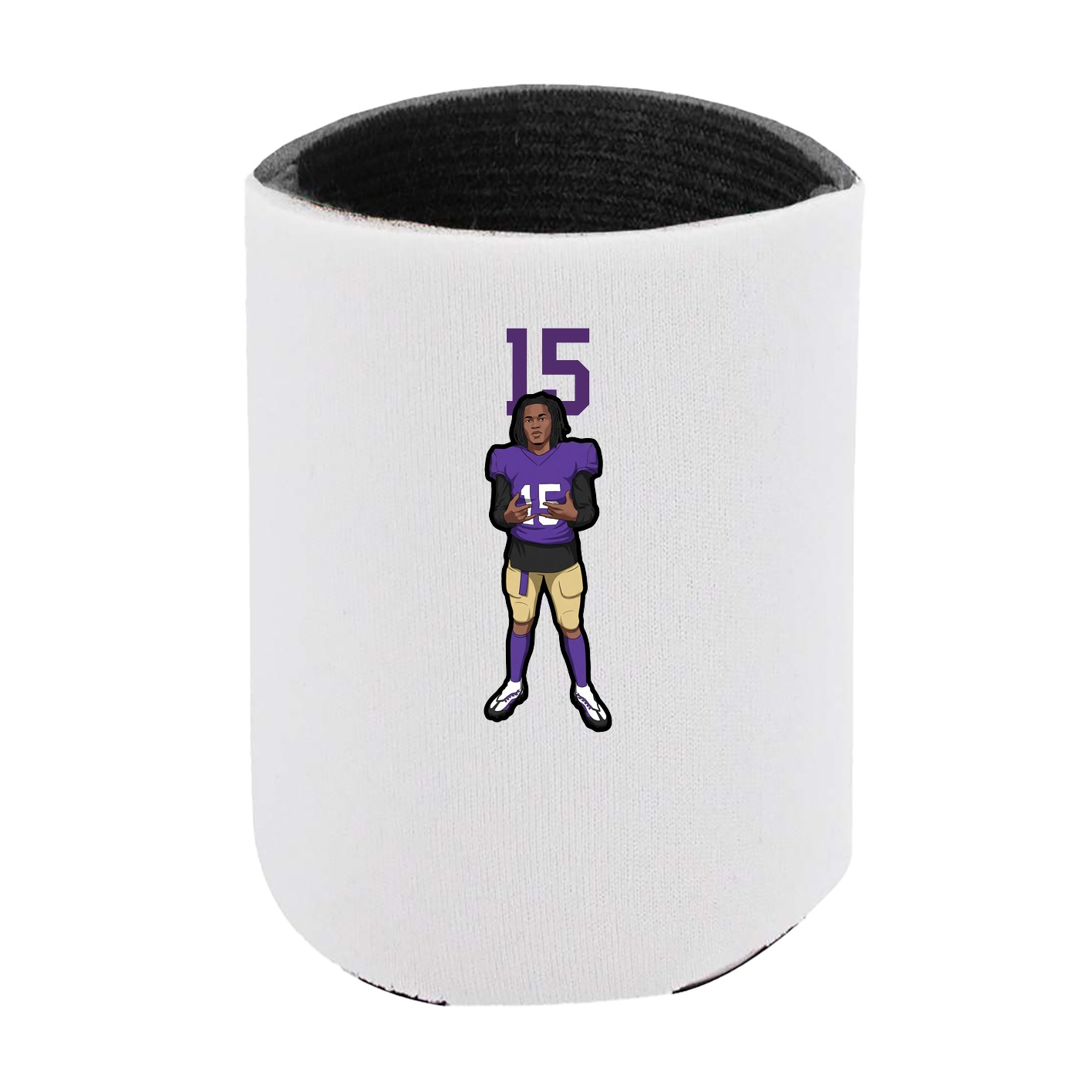Can Holder — Number Top in White