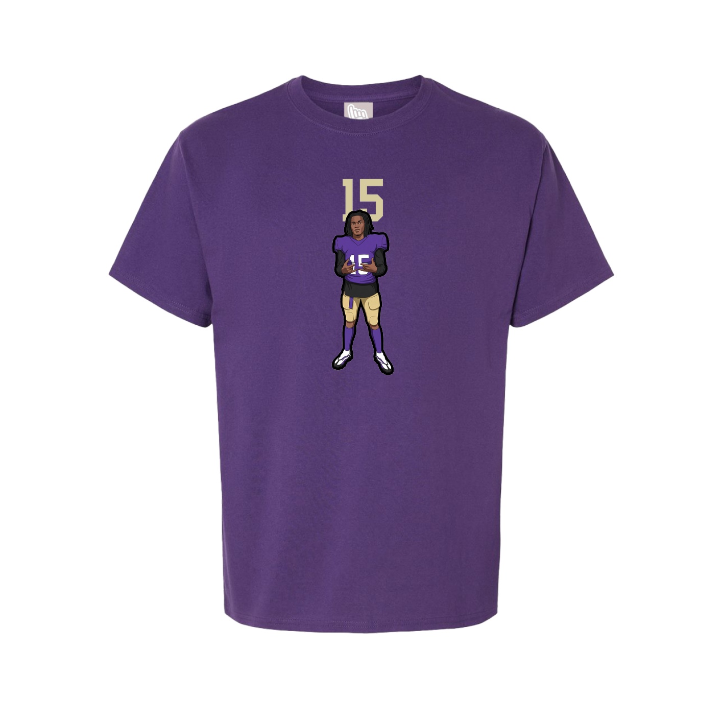 Tee — Number Top in Purple