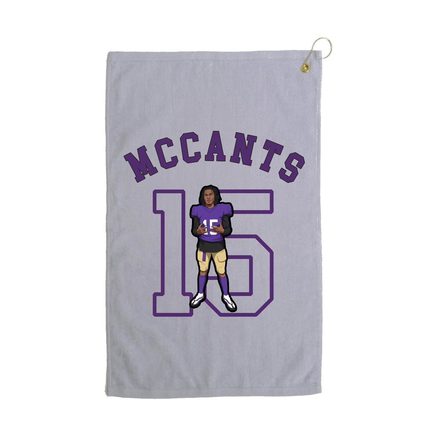 Golf Towel — Shirsey Arch in Grey