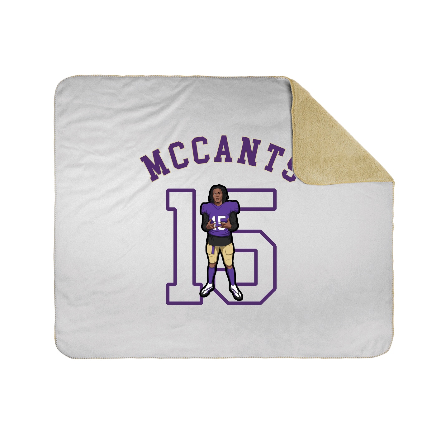 Throw Blanket — Shirsey Arch in White