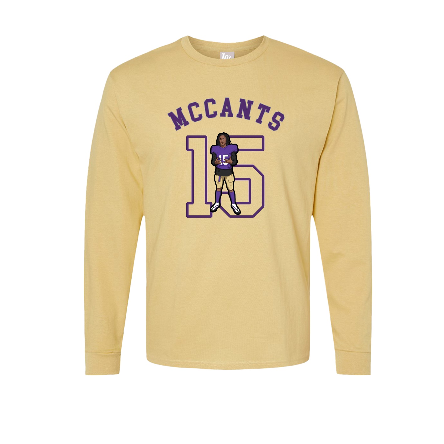 Long Sleeve Tee — Shirsey Arch in Vegas Gold