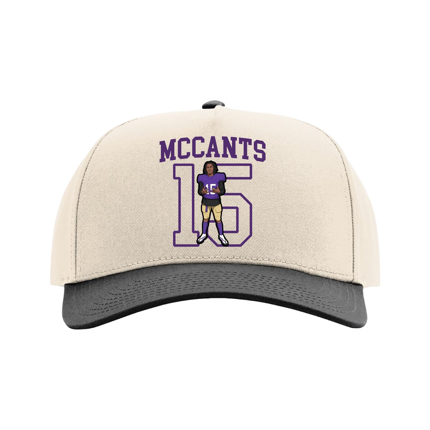 Full Fabric Five-Panel Champ Cap