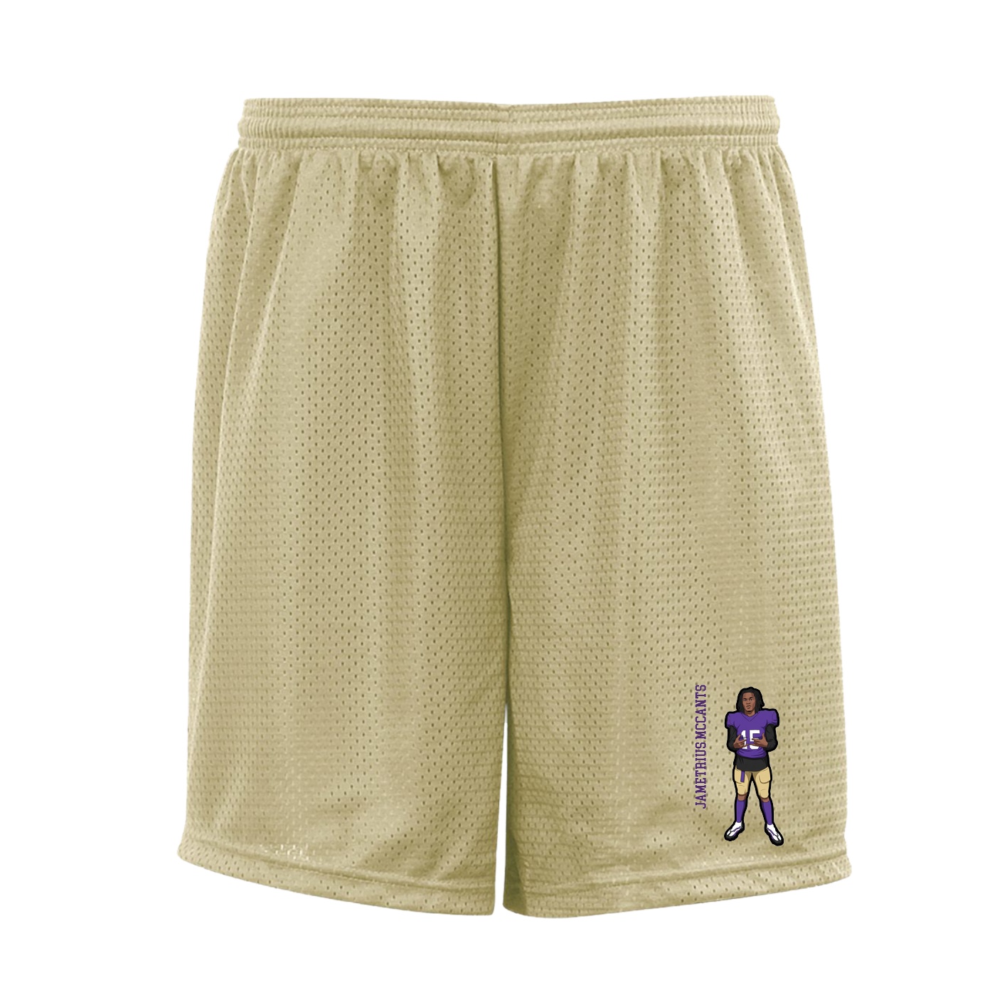 Shorts — Name Vertical in Vegas Gold
