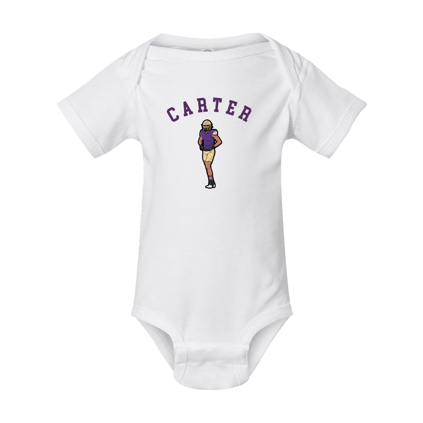 Baby Onesie — Shirsey Arch in White