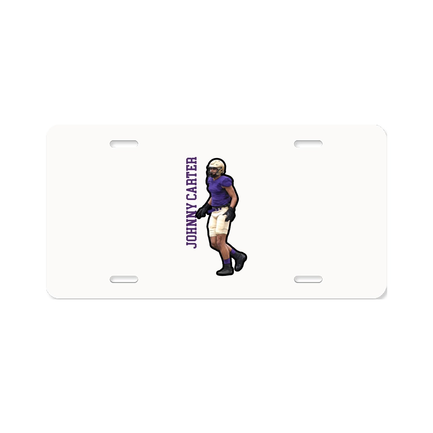 Aluminum License Plate