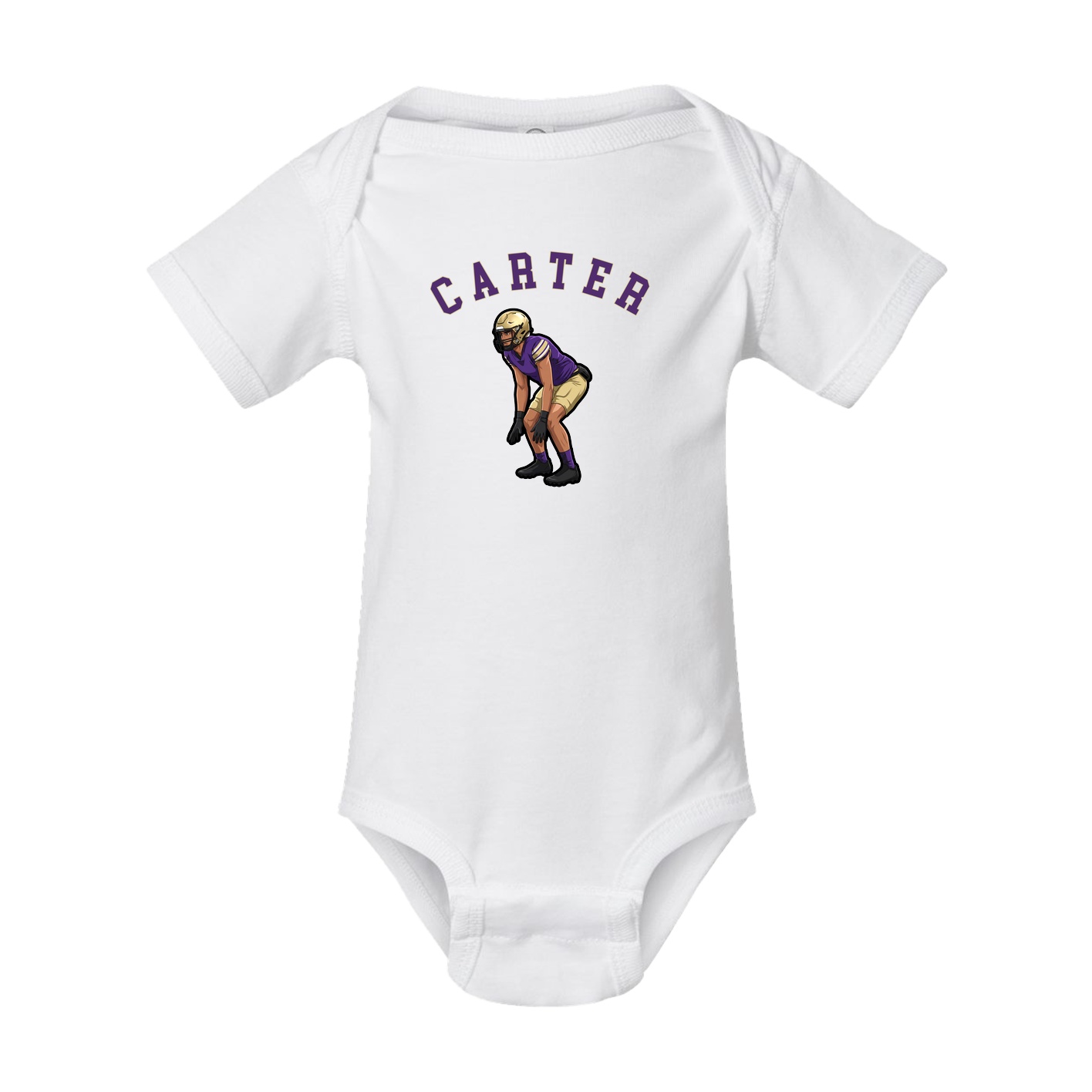 Baby Onesie — Shirsey Arch in White