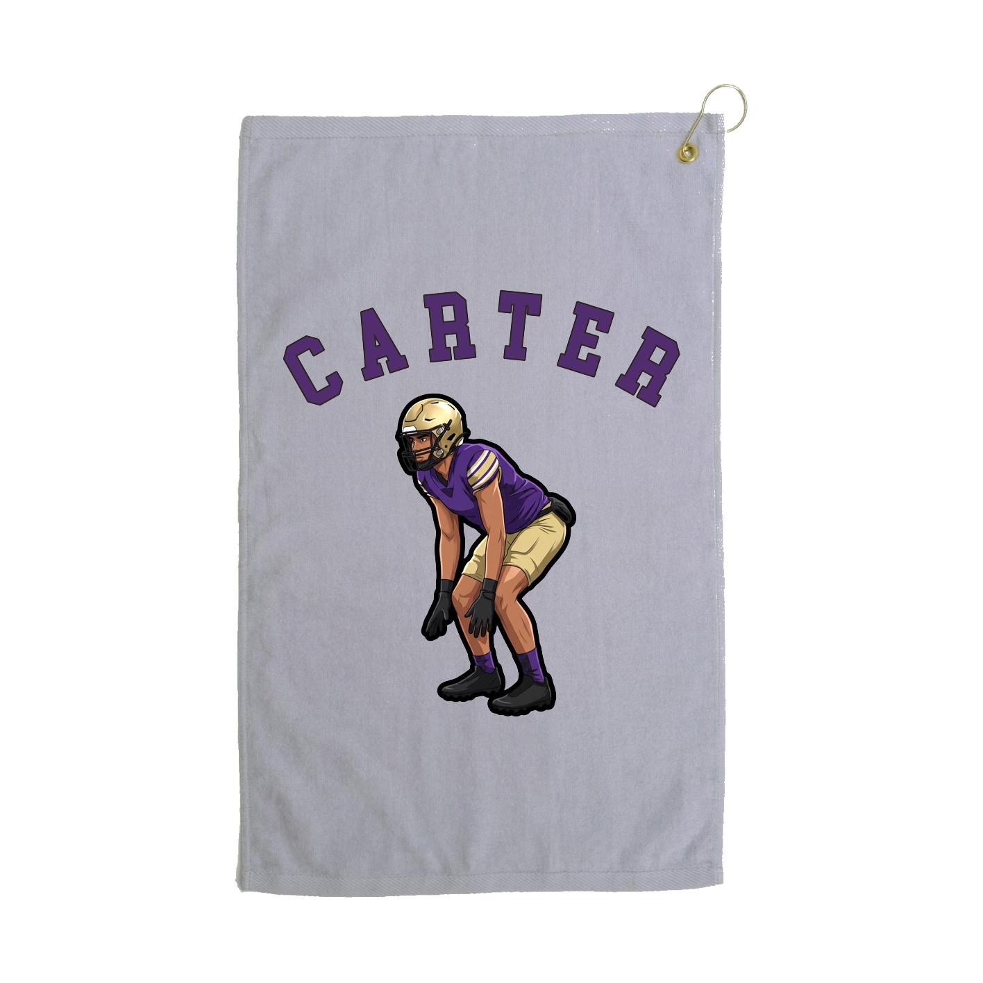 Golf Towel — Shirsey Arch in Grey