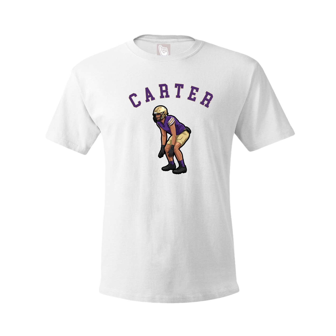 Youth Tee — Shirsey Arch in White