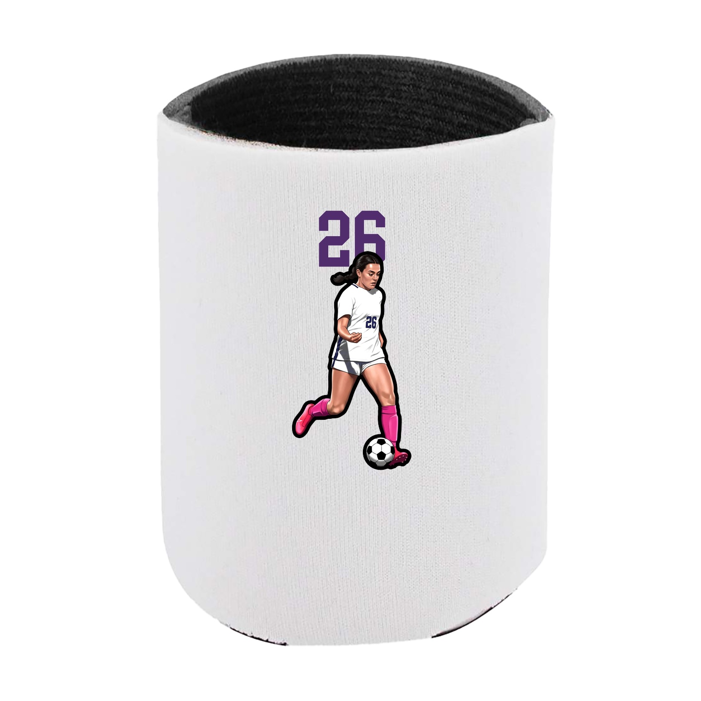 Can Holder — Number Top in White