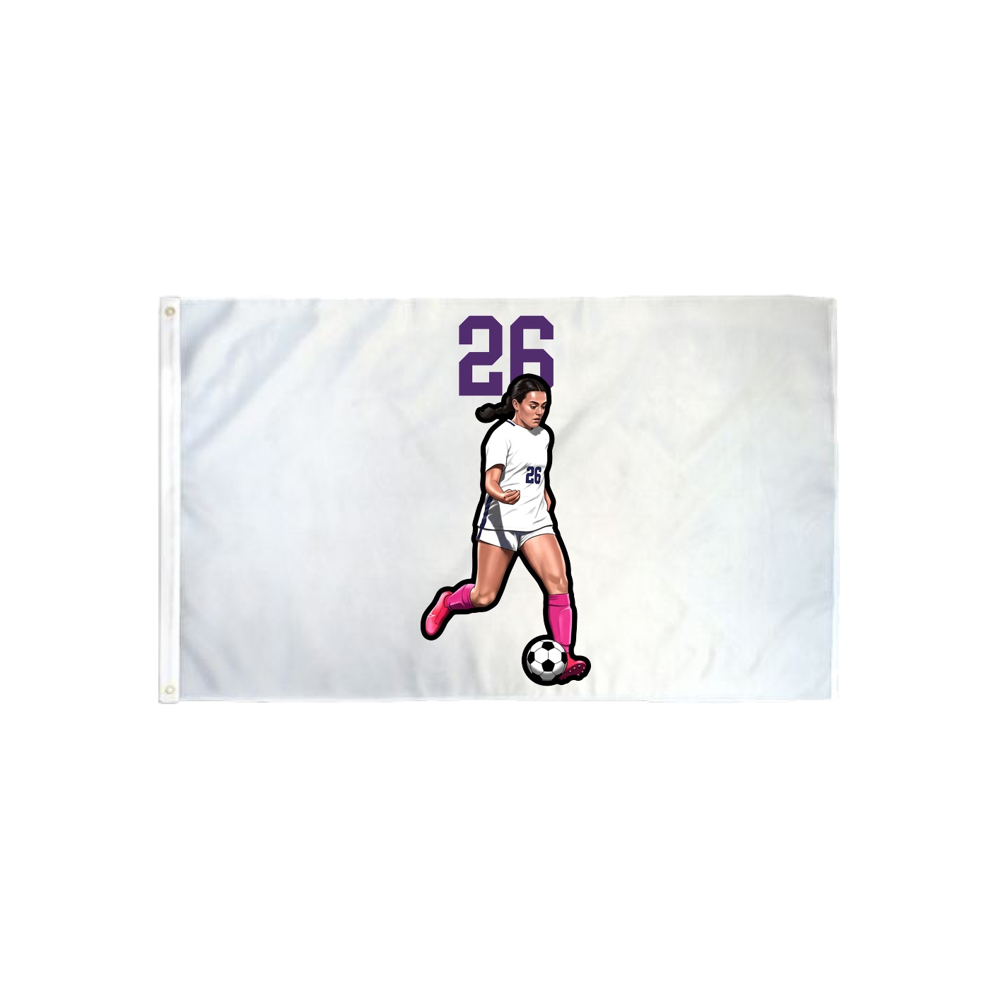 3x5 Flag — Number Top in Classic