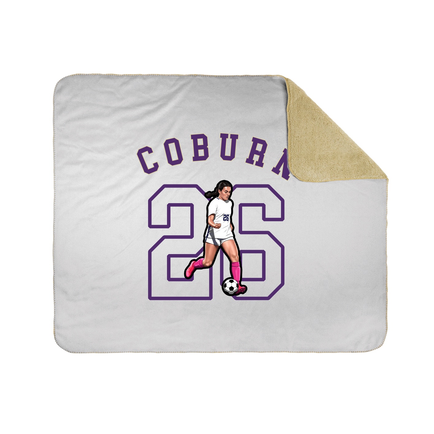 Throw Blanket — Shirsey Arch in White