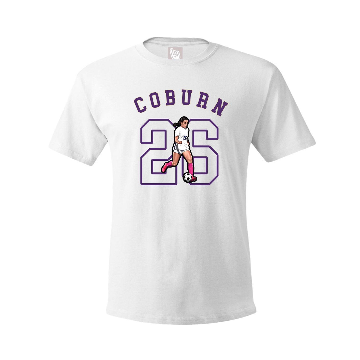 Youth Tee — Shirsey Arch in White