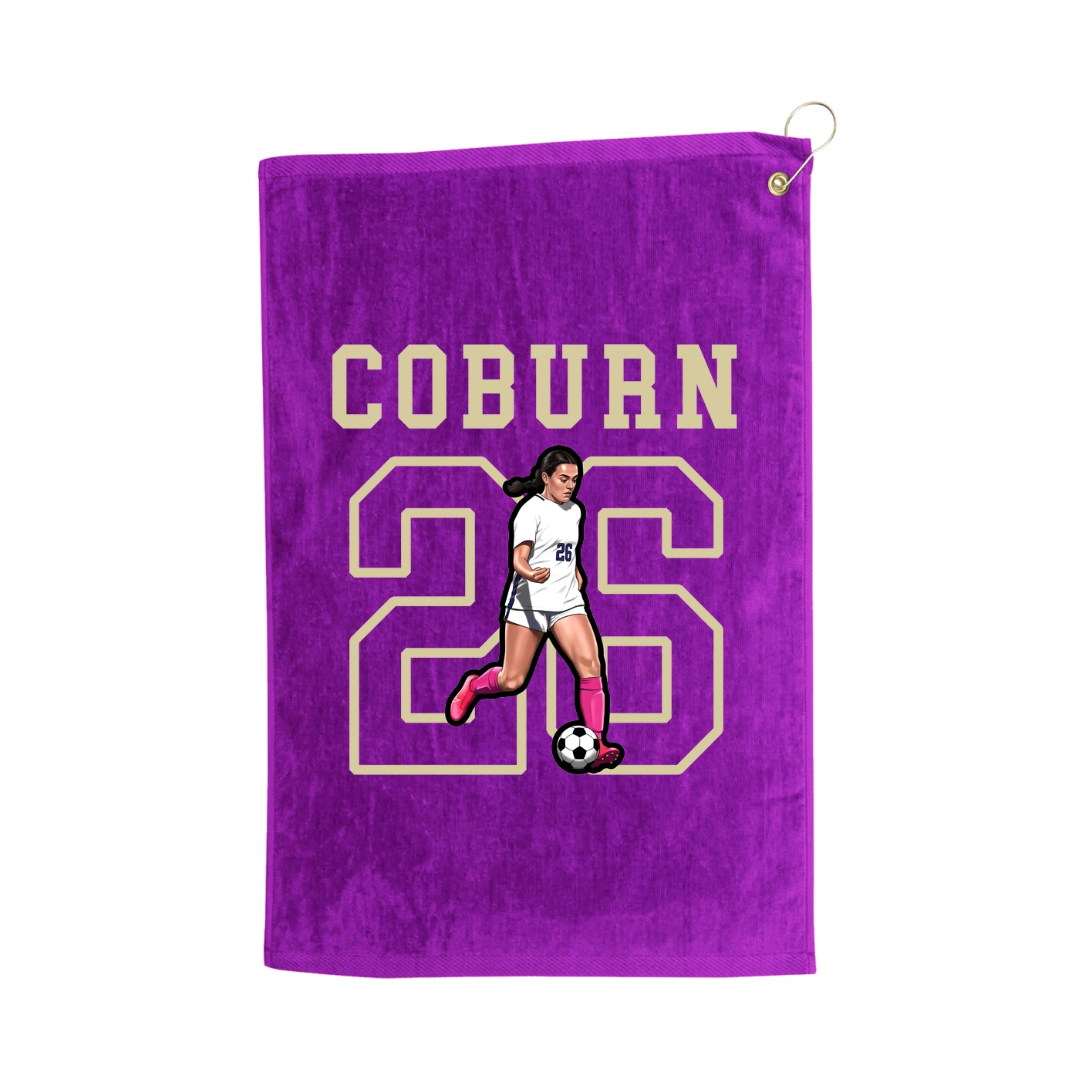Golf Towel — Shirsey in Purple