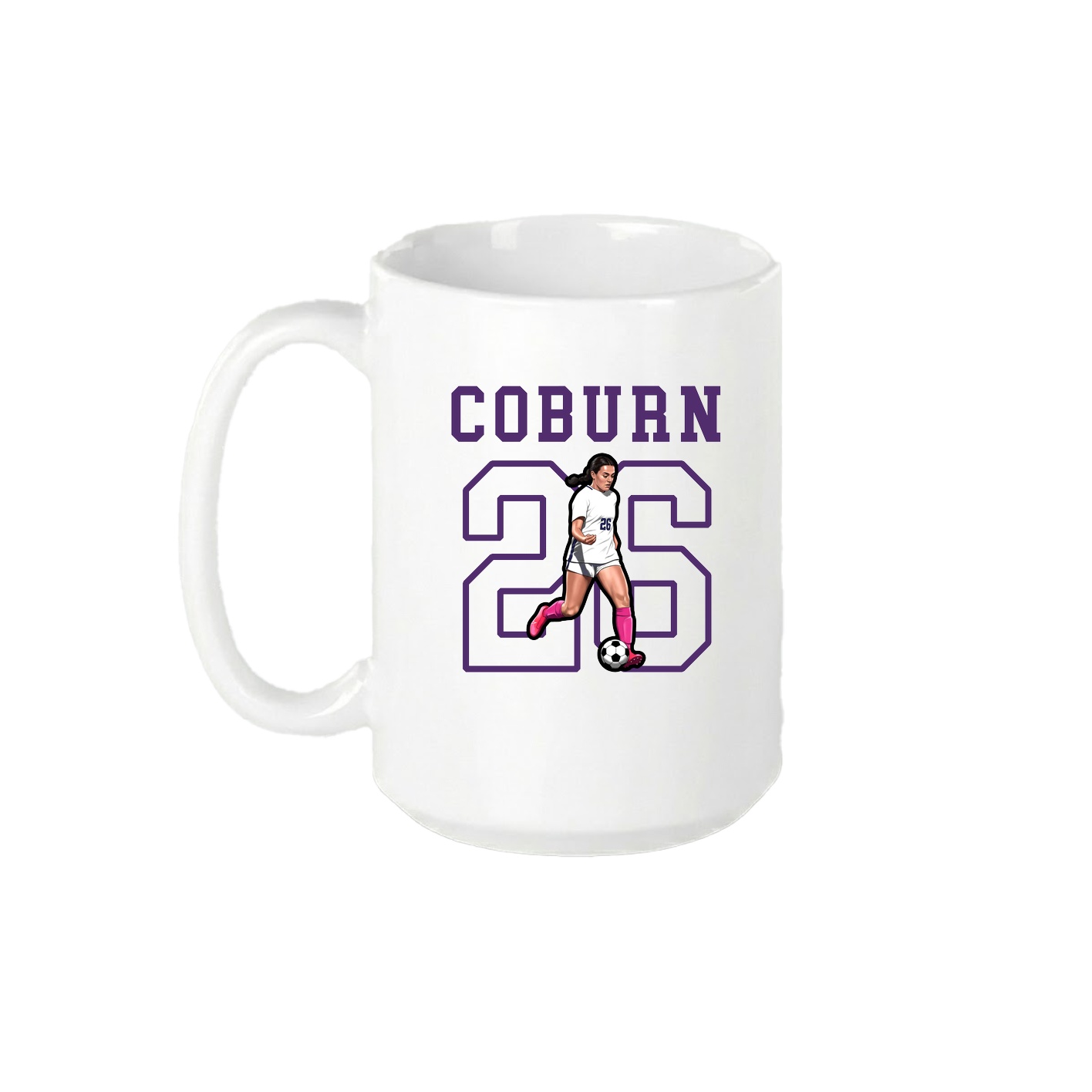 15oz Coffee Mug — Shirsey in White