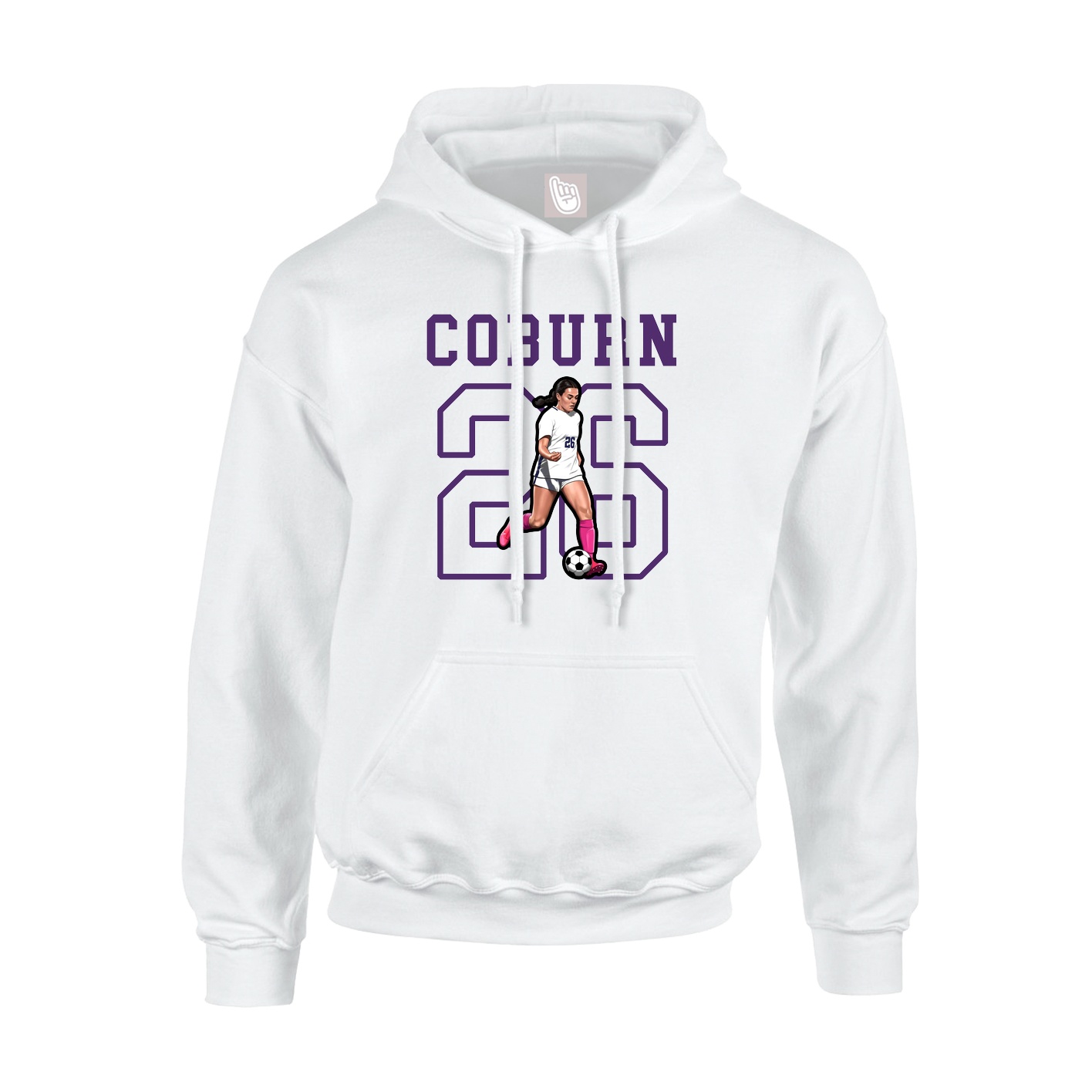 Youth Hoodie — Shirsey in White